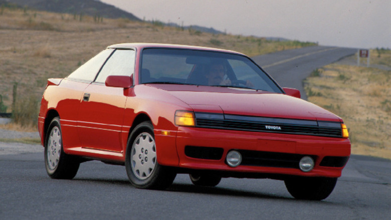 Toyota Celica All-Trac Turbo parked on a road