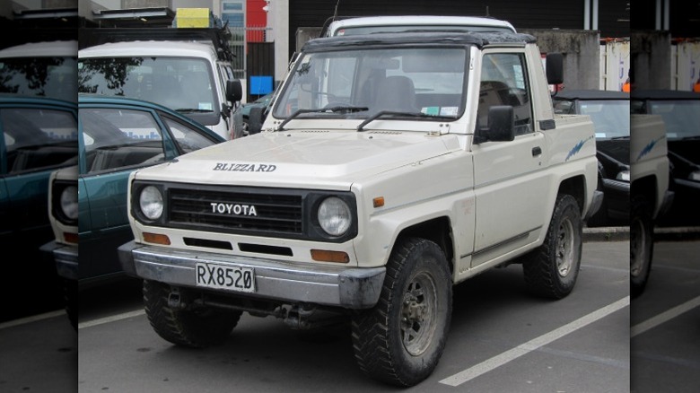 Toyota Blizzard with New Zealand license plates