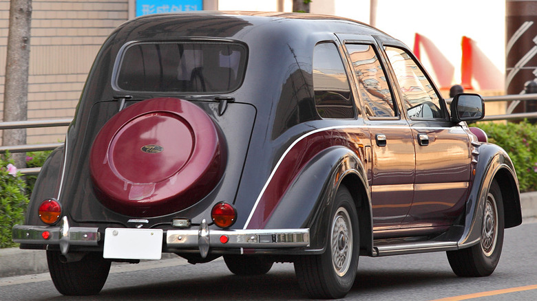 Toyota Classic parked on road