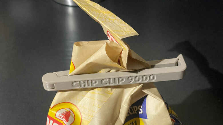 Chip clip 9000 on a bag of chips