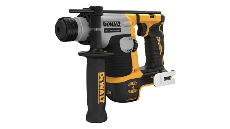 DeWalt rotary hammer/drill with an extra black handle