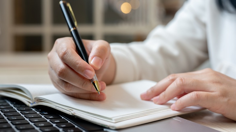 Making a list using information from a laptop