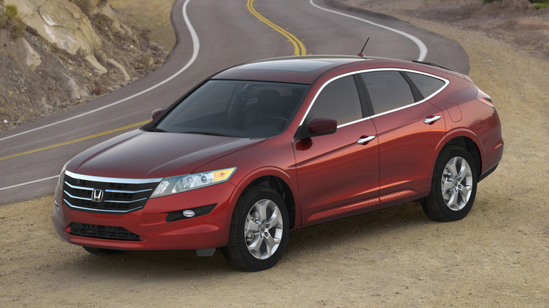 2010 Honda Accord Crosstour by winding road