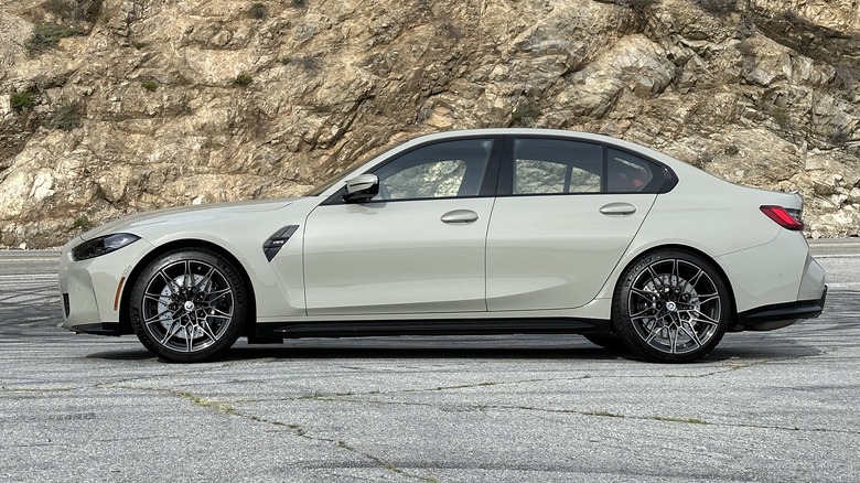 2023 BMW M3 side profile