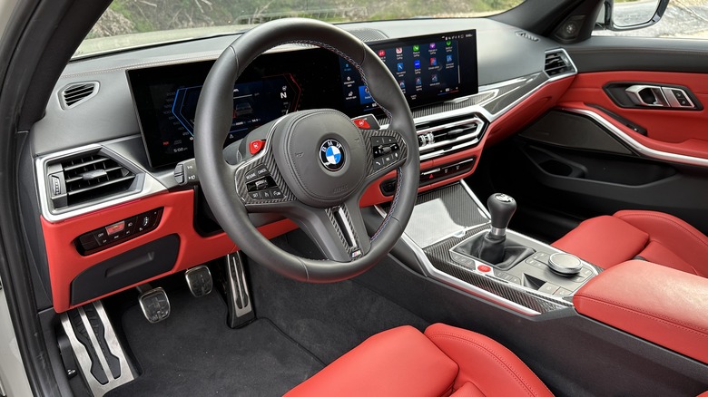 2023 BMW M3 interior