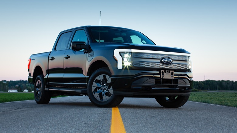 ford f-150 lightning and chevy silverado ev