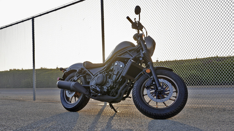 2024 Honda Rebel 500 front angle shot