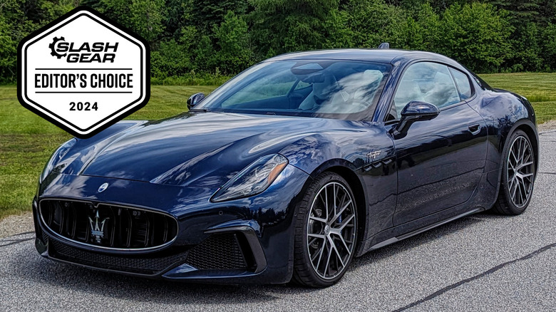 Maserati GranTurismo Trofeo side view