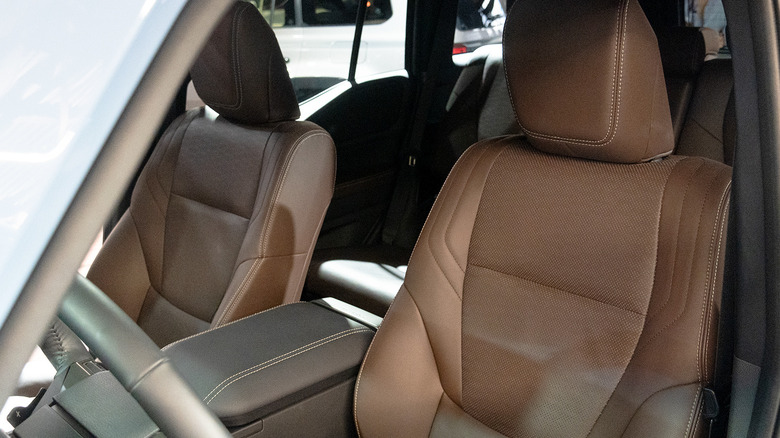 2024 Toyota Land Cruiser heated and ventilated leather front seats