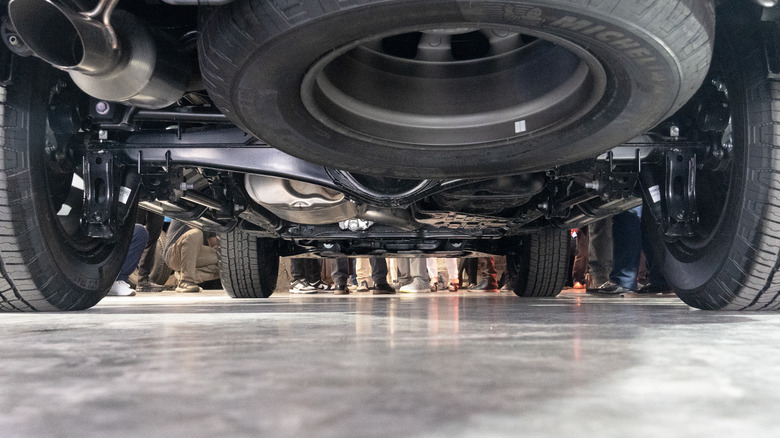 2024 Toyota Land Cruiser underbody