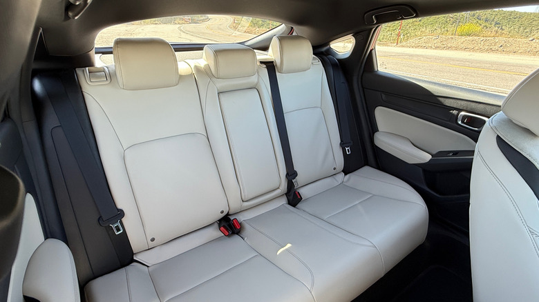2025 Acura Integra A-Spec rear seats