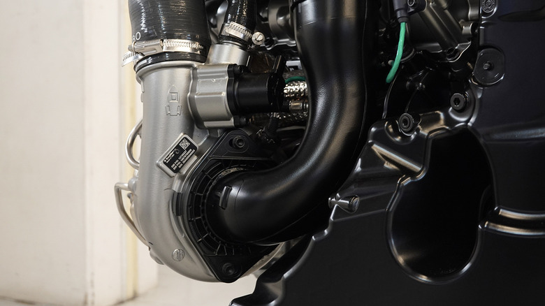 2025 Chevrolet Corvette ZR1 turbo routing detail