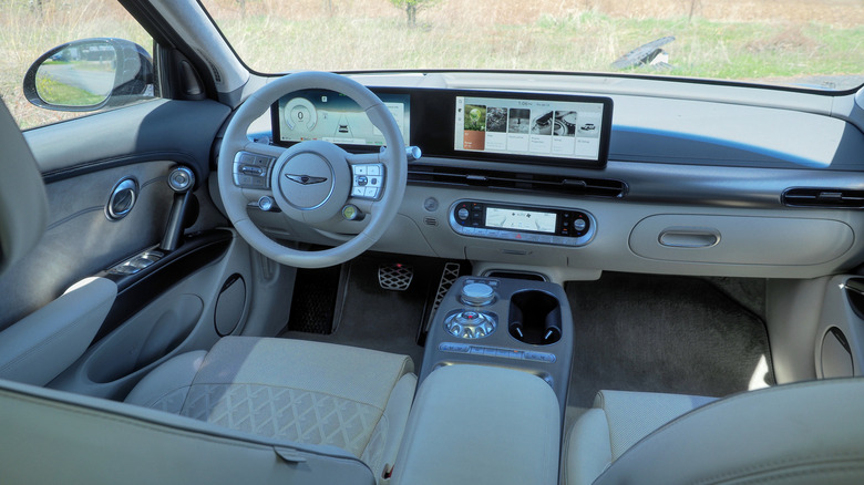 2025 Genesis GV60 dashboard