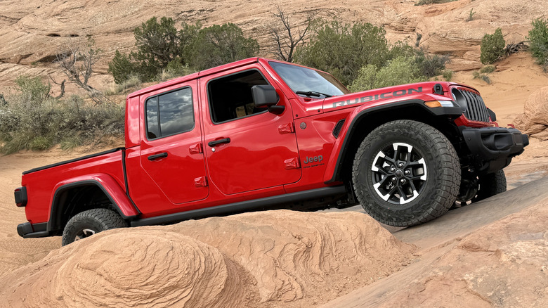 2025 Jeep Gladiator Rubicon Off-Roading