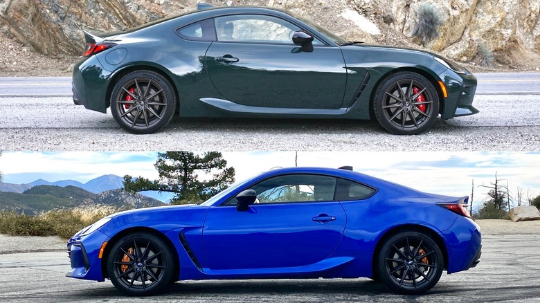 Toyota GR86 Hakone Edition and Subaru BRZ tS