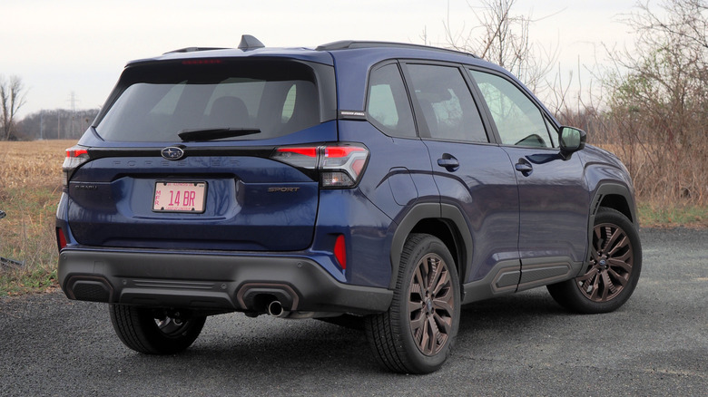 2025 Subaru Forester Sport rear 3/4