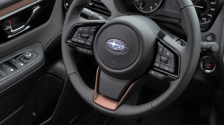 2025 Subaru Forester Sport steering wheel