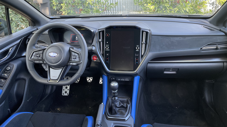 2025 Subaru WRX tS cockpit