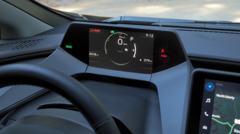 2025 Toyota Prius driver display