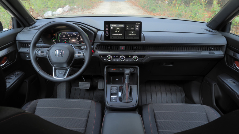 2026 Honda CR-V TrailSport Hybrid dashboard