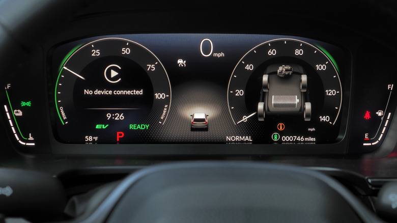 2026 Honda CR-V TrailSport Hybrid driver display