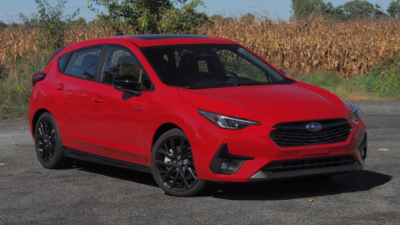 2026 Subaru Impreza front 3/4 view