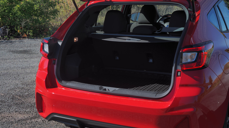 2026 Subaru Impreza trunk open