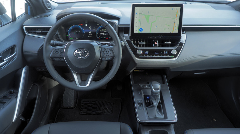 2026 Toyota Corolla Cross Hybrid dashboard