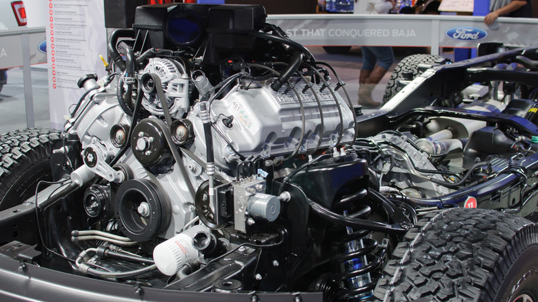 Ford 6.2L Boss V8 in Raptor pickup