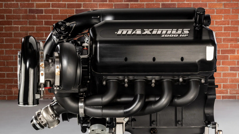 Nelson Racing Engines Mopar 572 Twin-Turbo HEMI engine