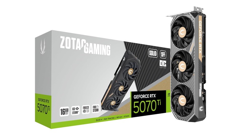 Zotac 5070 Ti with box