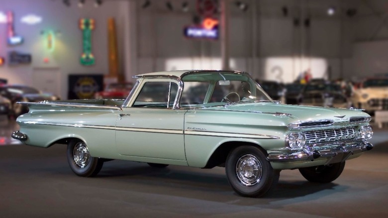 Front view of the 1959 Chevrolet El Camino