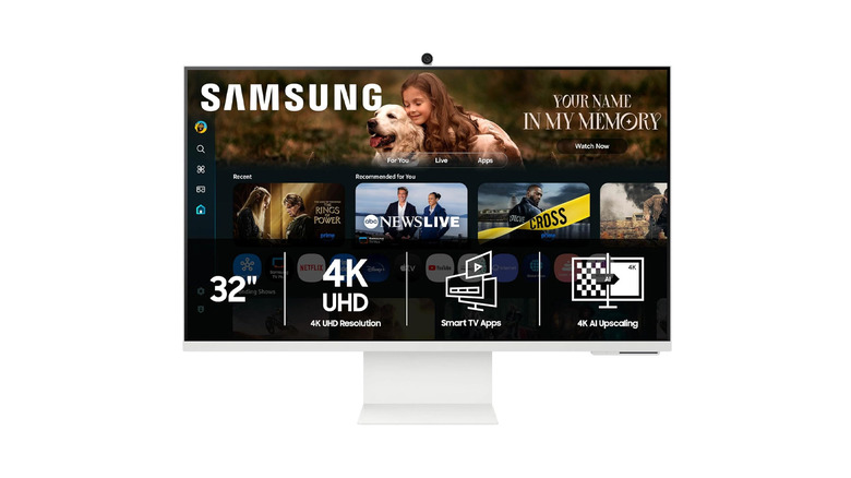 Product image of the Samsung M8 Smart Monitor