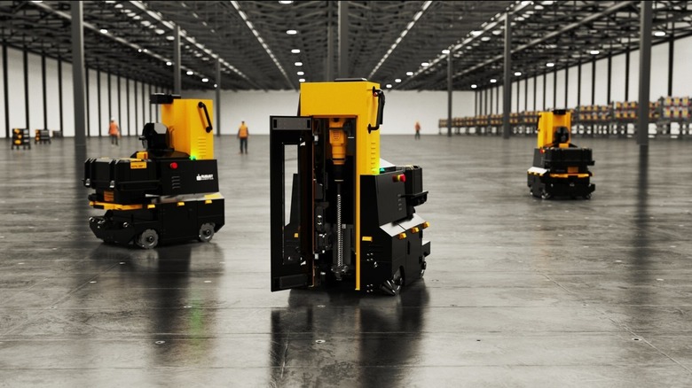 DeWalt Autonomous Downward Drilling Robots