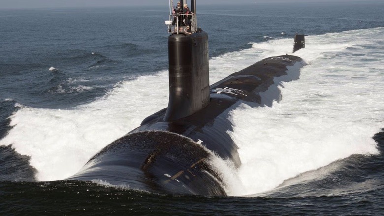 U.S. nuclear-powered submarine