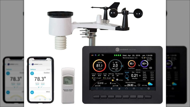 The Ambient Weather WS-2000 kit.