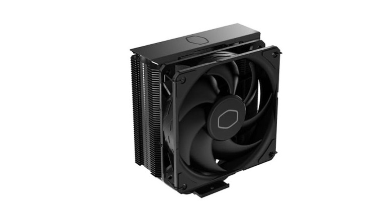 Cooler Master 212 Fan on white background