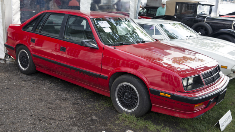 Dodge Lancer Shelby passenger side parked