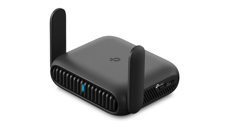 Product image of a TP-Link BE3600 travel router