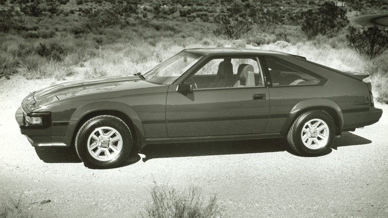 MkII Toyota Supra in profile