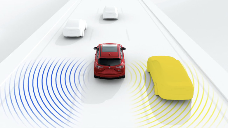 Acura Blind Spot Information System demo