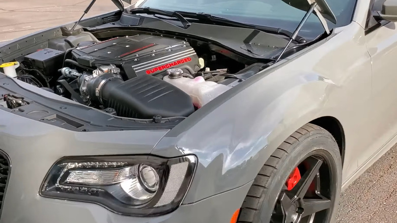 Chrysler 300C with a supercharged 5.7 HEMI engine