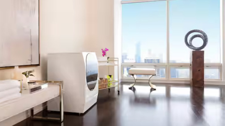 LG's all-in-one front load washer in home