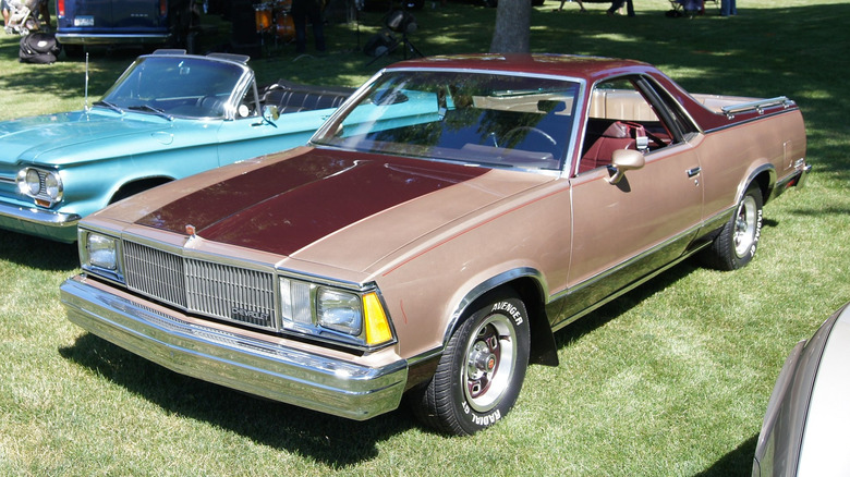 1980 Chevrolet El Camino at a car show