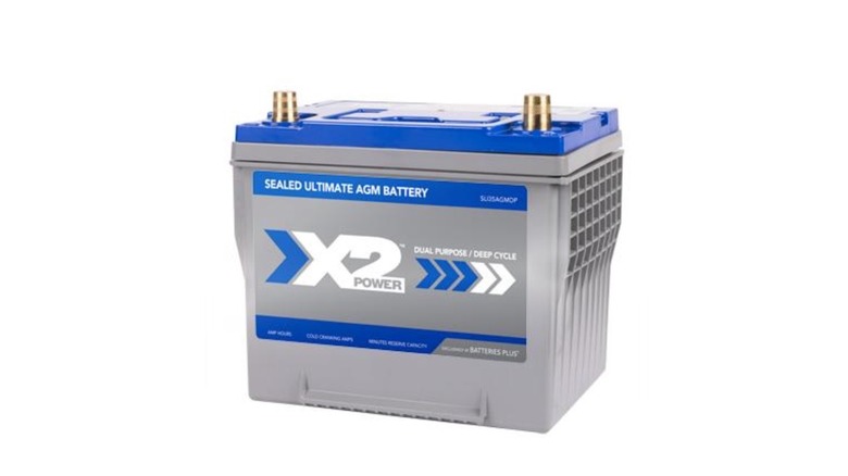 Picture showing X2Power car battery