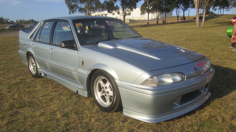 Bodykit on a silver car