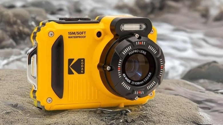 the Kodak PIXPRO WPZ2 on a beach