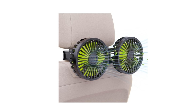 Hayousui USB car fan for rear seats