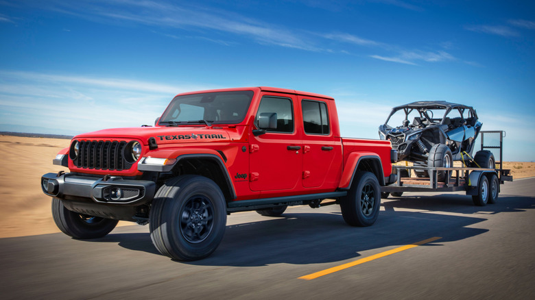 Jeep Gladiator Towing Utility Trailer