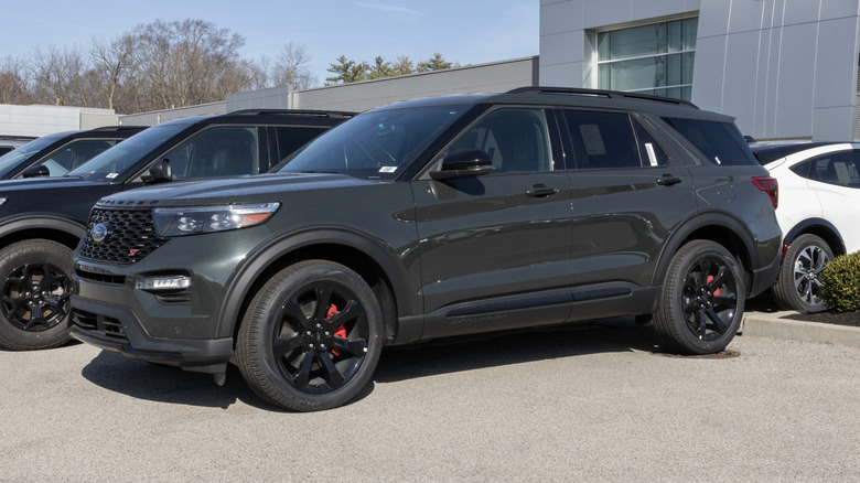 Ford Explorer ST at dealership